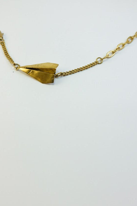 Pulsera avión origami