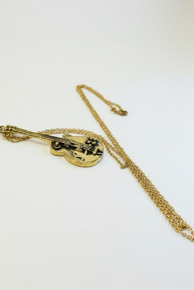 Collar colgante guitarra gibson