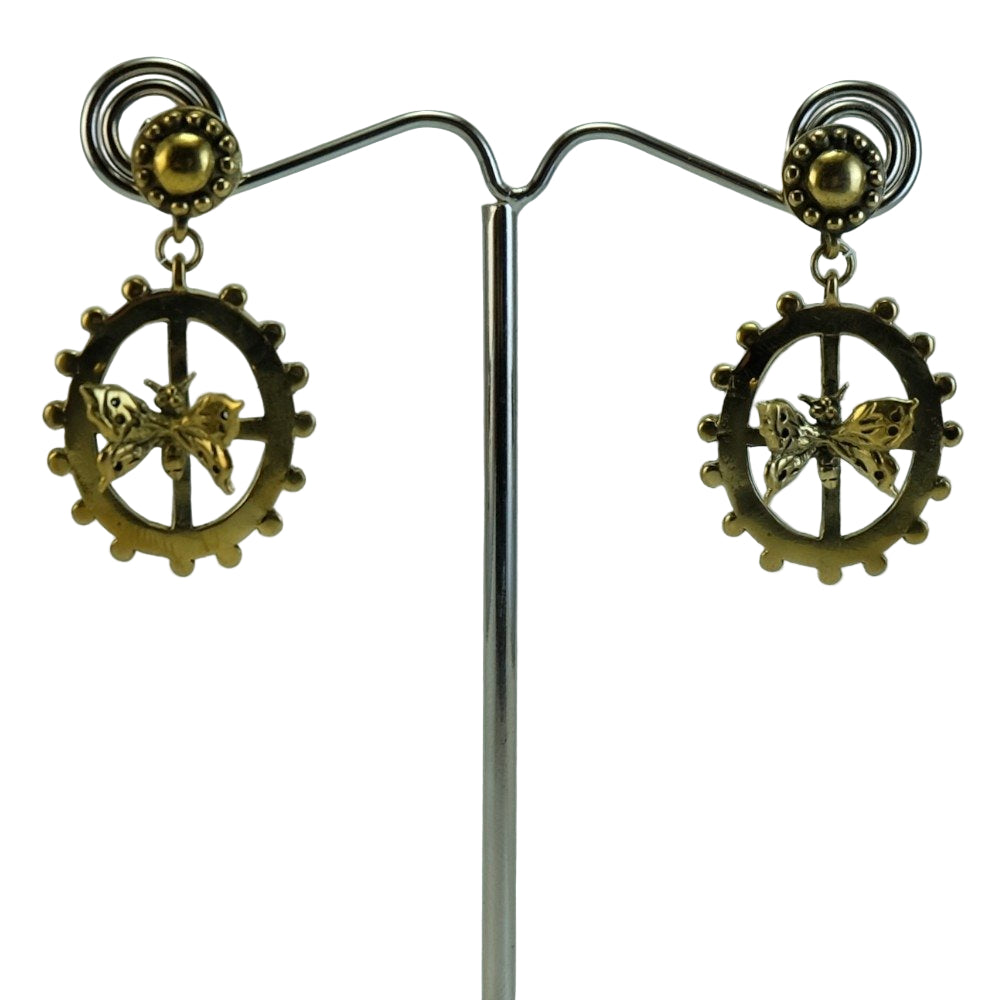 Pendientes mariposa