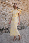Conjunto falda Creme
