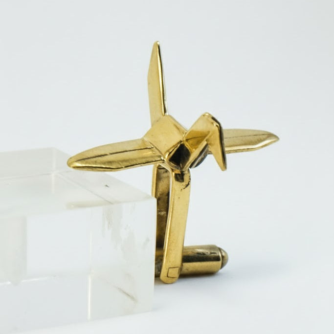 Gemelos Grulla Origami