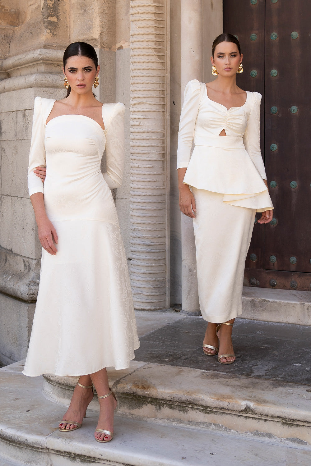 Vestido plumas