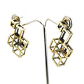Pendientes Cubos 3D