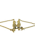 Pulsera brazalete pájaros enamorados