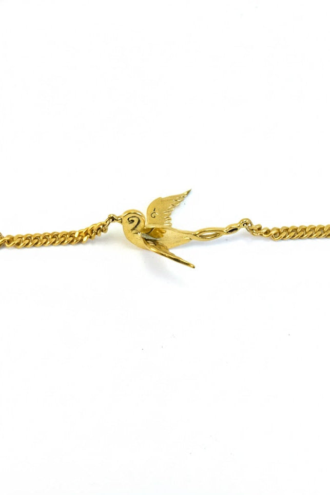 Pulsera brazalete golondrina origami
