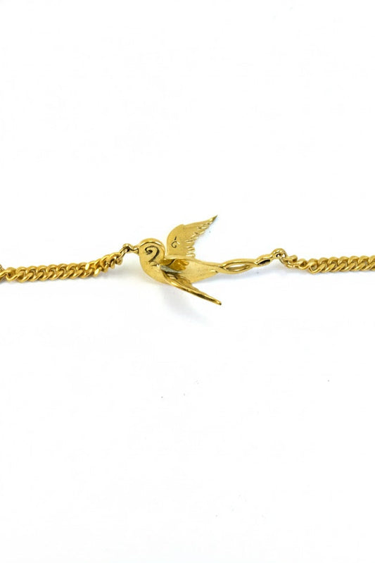Pulsera brazalete golondrina origami