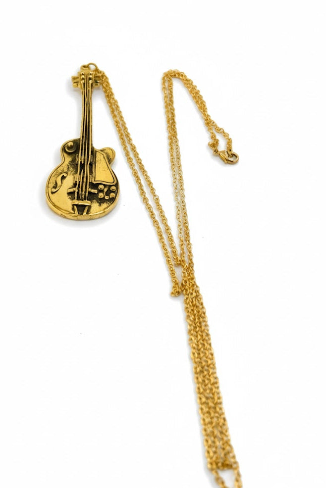 Collar colgante guitarra gibson