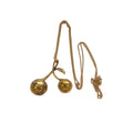 Collar colgante cerezas