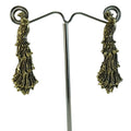 Pendientes pavo real