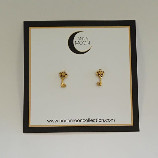 Pendiente llave flor