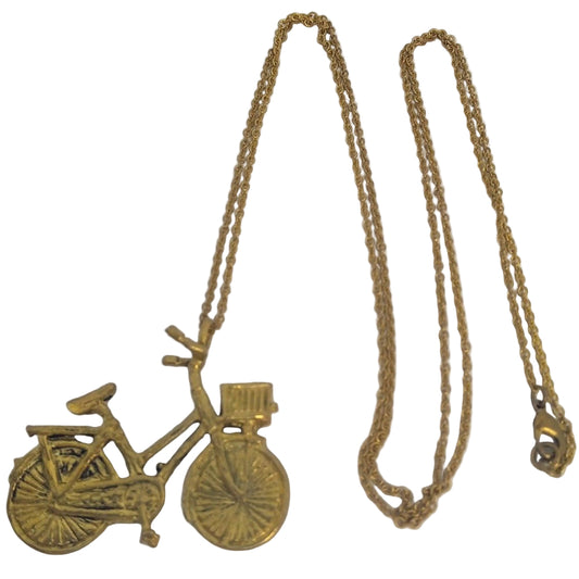 Collar colgante bicicleta