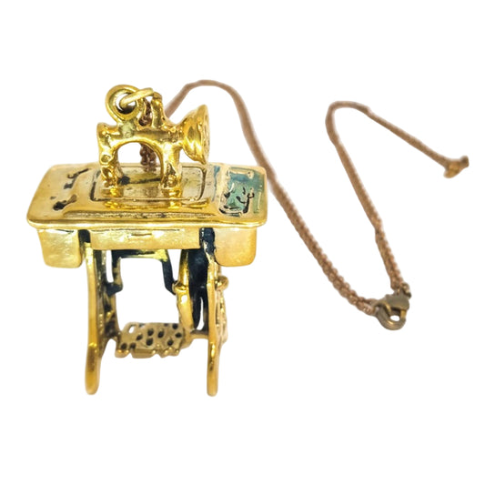 Collar colgante maquina de coser