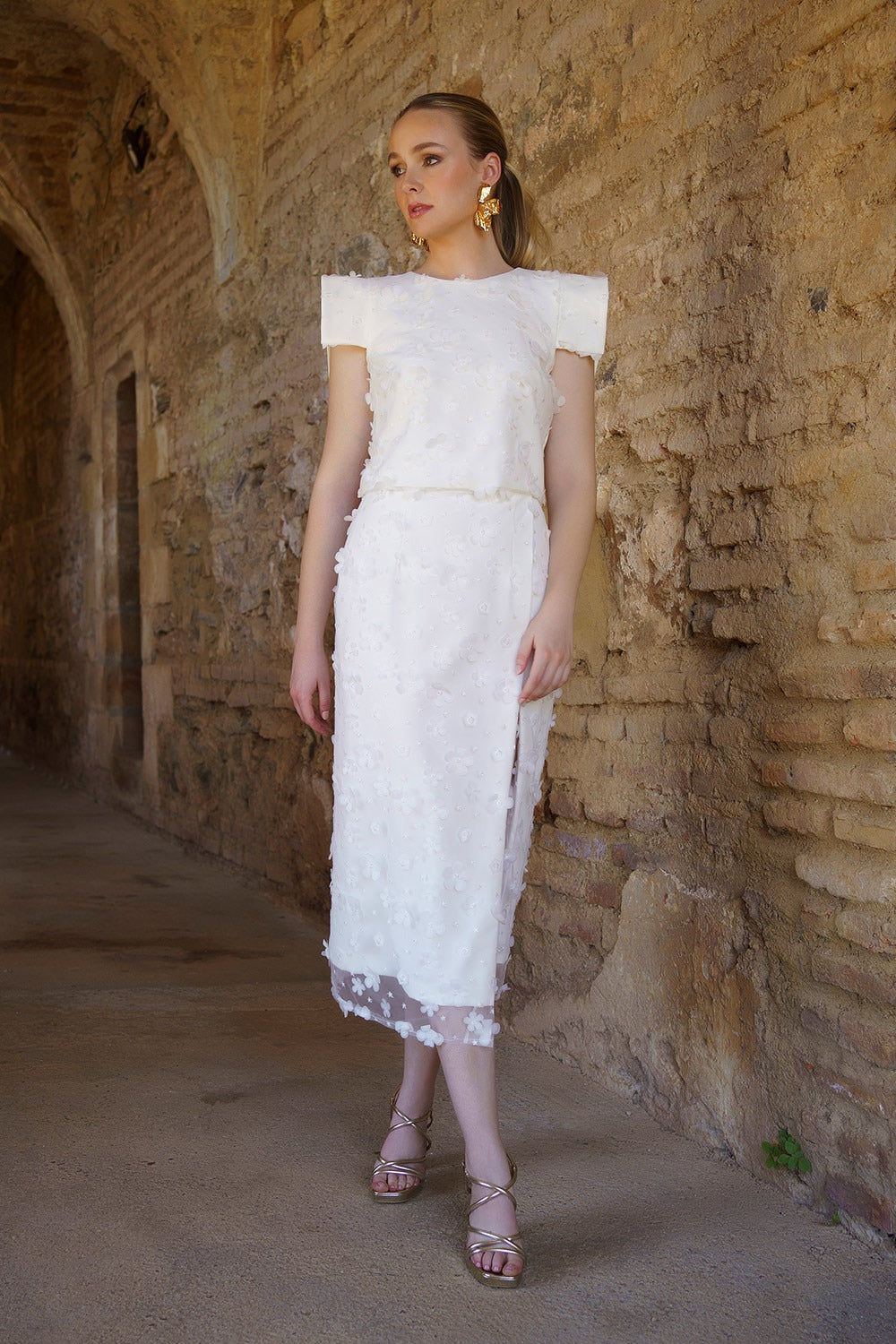Conjunto falda Amarilis