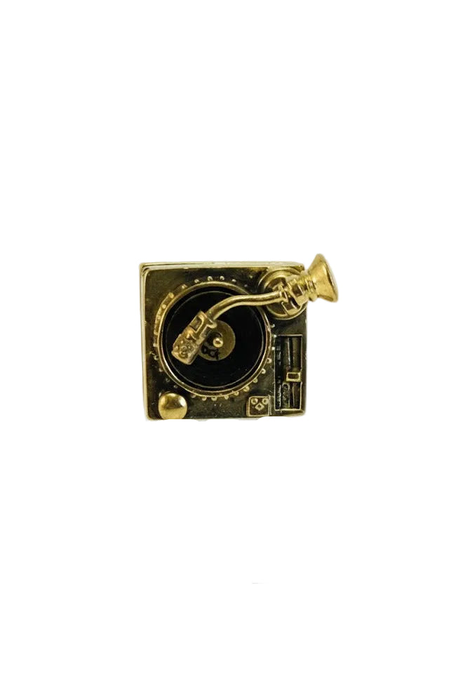 Anillo tocadiscos vintage