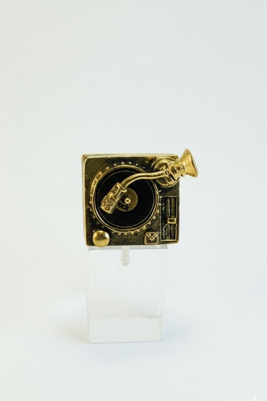 Anillo tocadiscos vintage