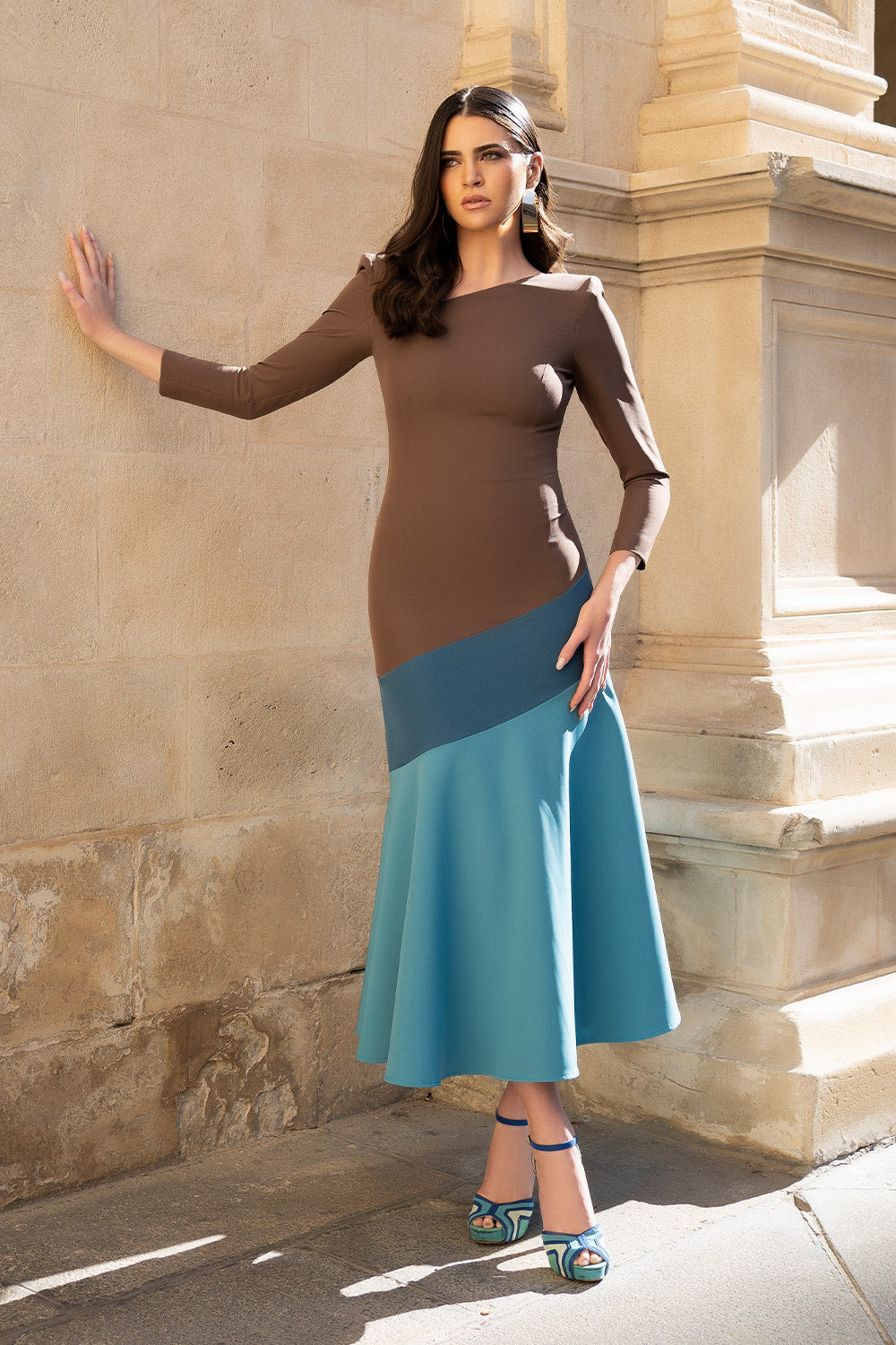 Vestido Aura chocolate