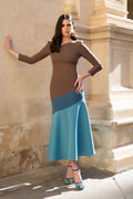 Vestido Aura chocolate