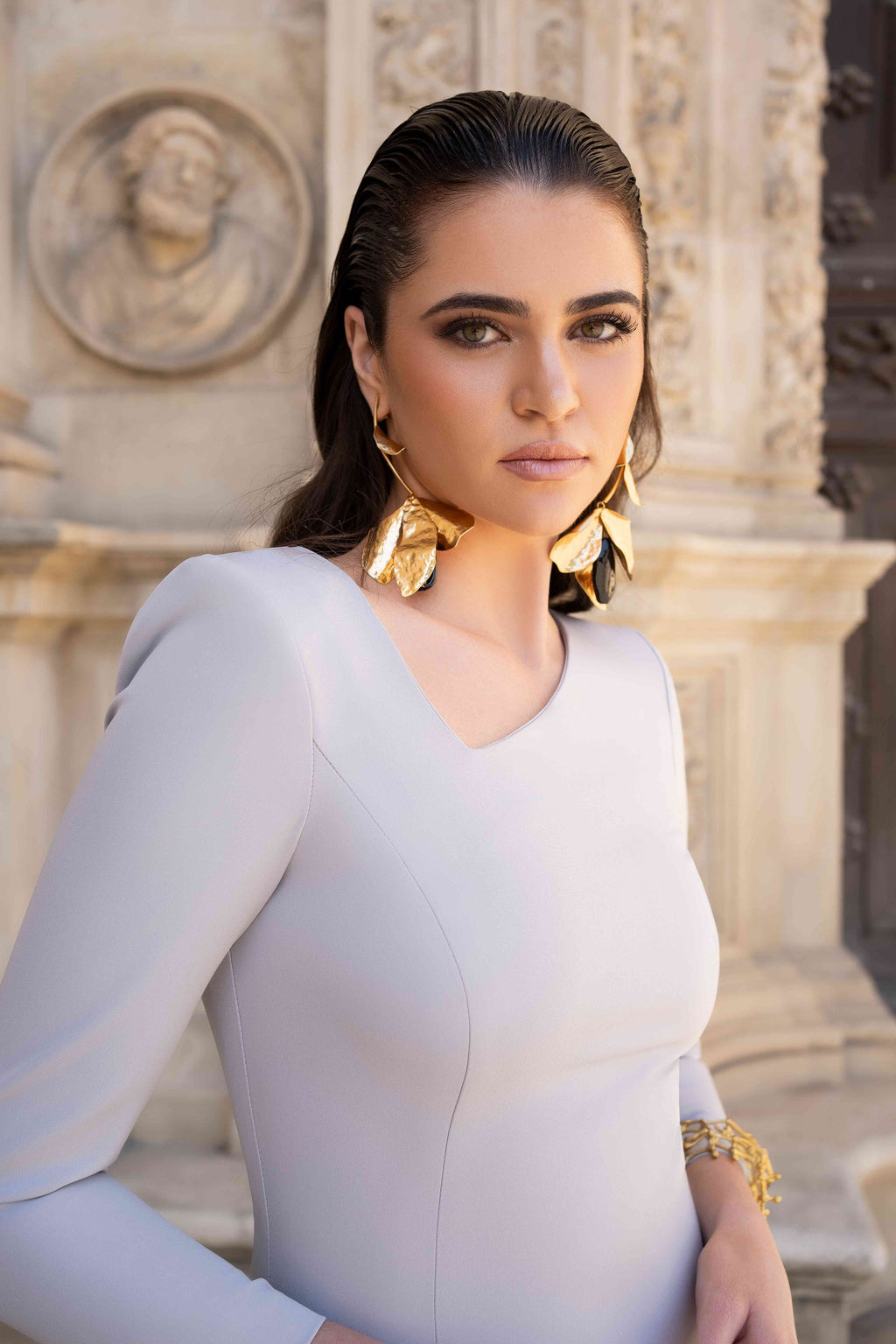 Vestido Aura gris